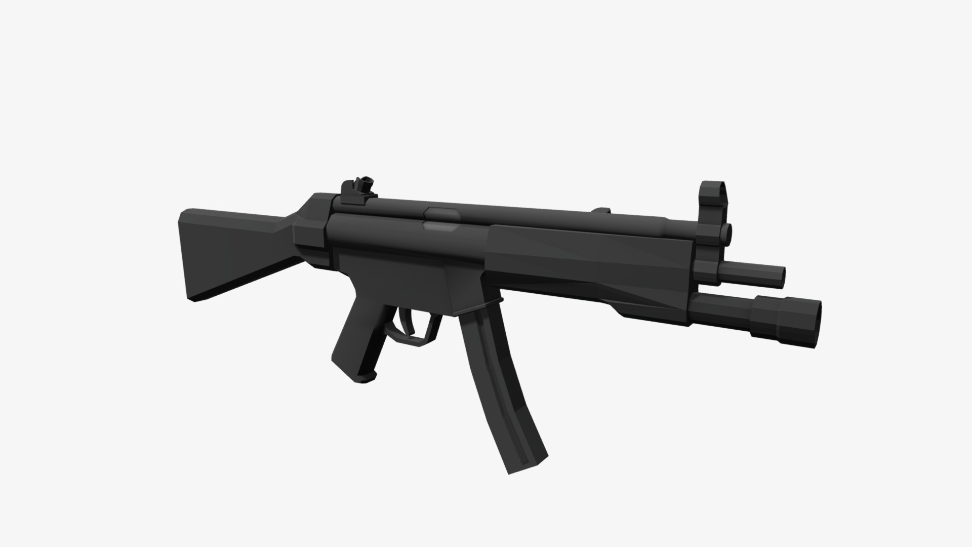 Low Poly MP5N - 3D model by samanthacford [b7fc19a] - Sketchfab