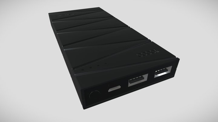 Portable Charger 3D Model