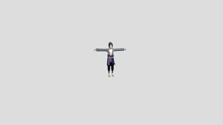 naruto-shippuuden-sasuke 3D Model
