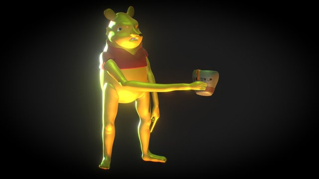 Bee Syrup 3D Model