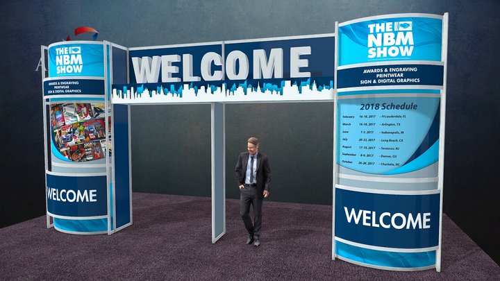 NBM 2018 - Entrance 3D Model