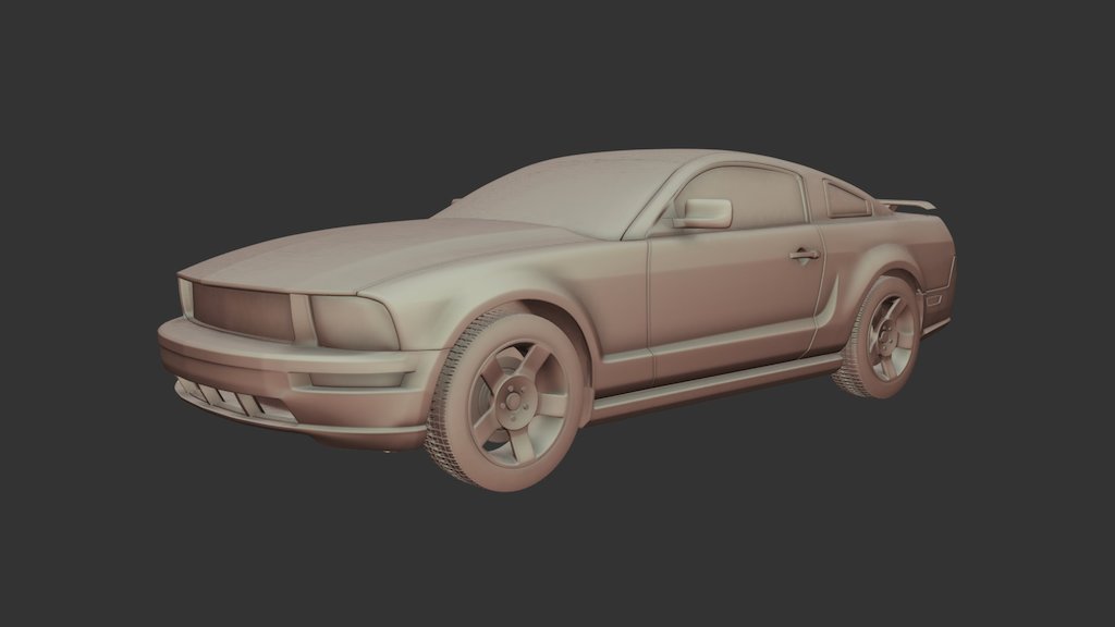 Sports Car Highpoly