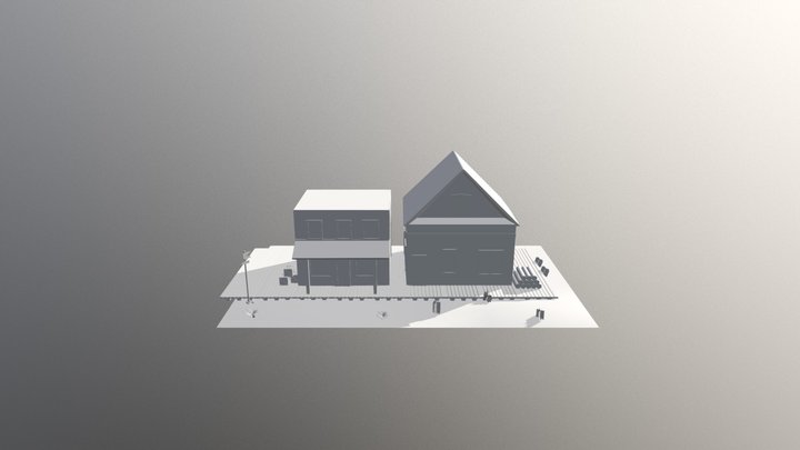 Wild West 3d Model 3D Model