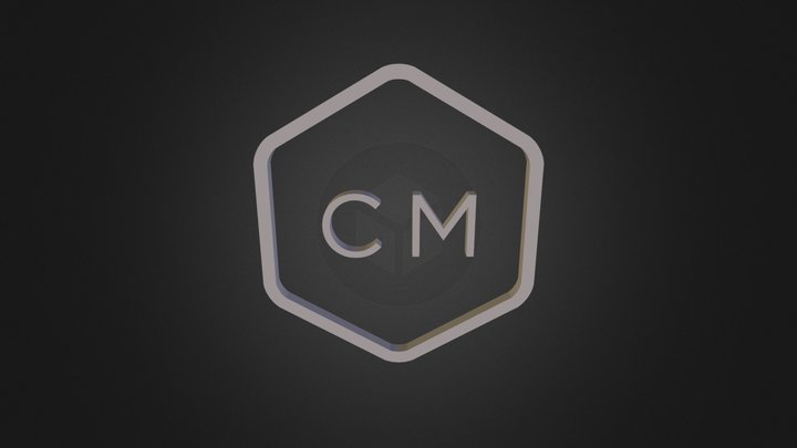 CM Logo 3D Model