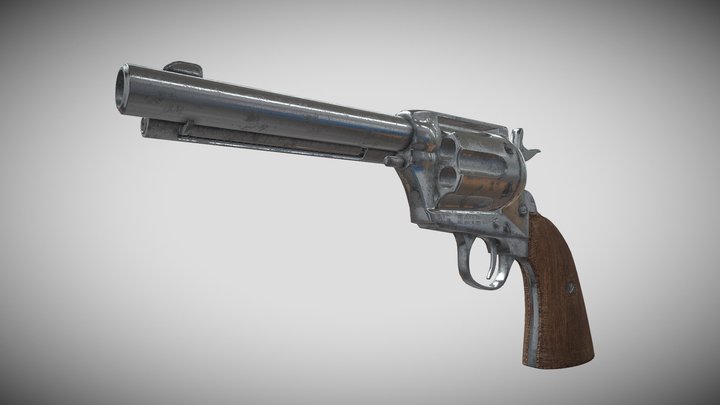 Colt 1873 3D Model