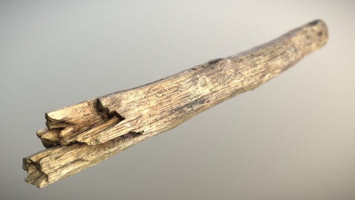 Wood Stick 04 – Modello 3D gratuito STL