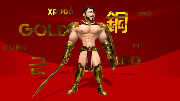 Saintag - Gold Phase 3D Model