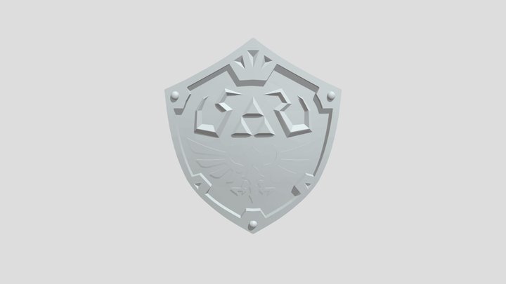 Hylian Shield 3D Model