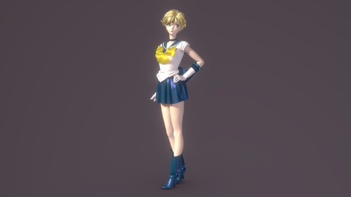 Sailor Moon Eternal - Haruka Tenou ( #1 ) – Gratis 3D-model STL