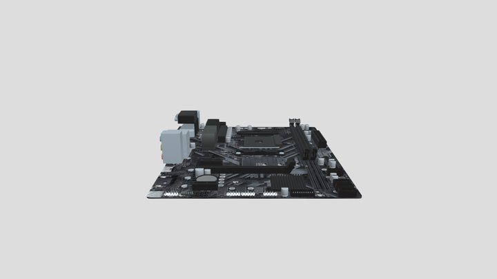 CarteAlimentation_Advantech 3D Model