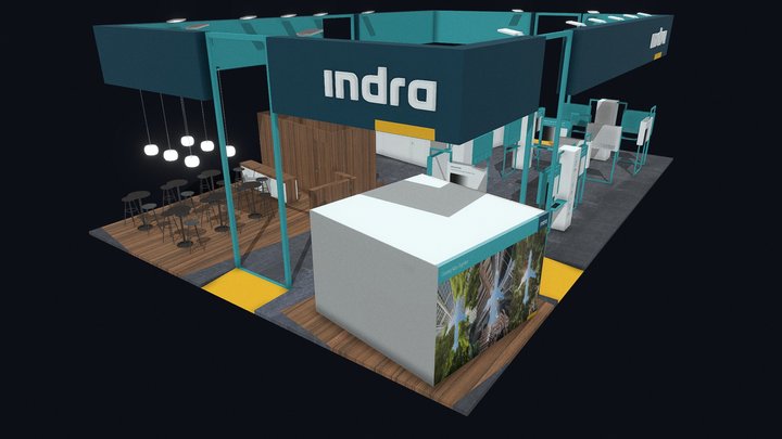 Event Stand 3D Model
