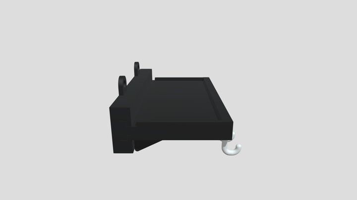 Minimalist Wall Mounted Shelf With Hooks