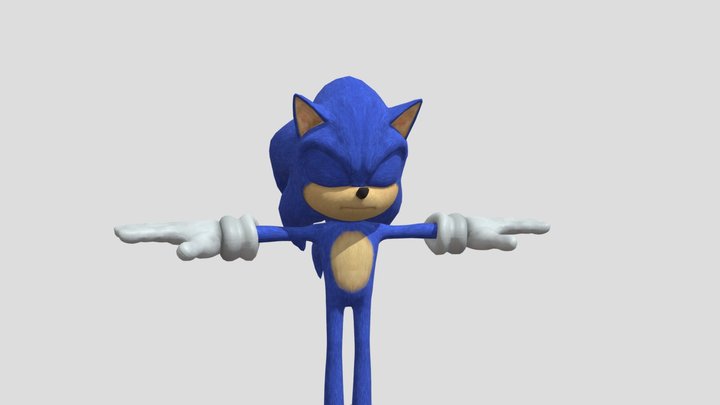 MOVIE SONIC!! (This is from a mod for sxsg)