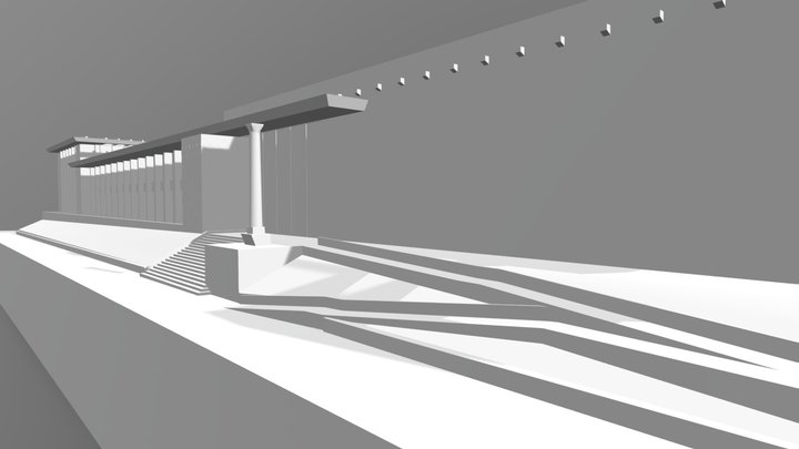 Edificio fadu - UdelaR 3D Model