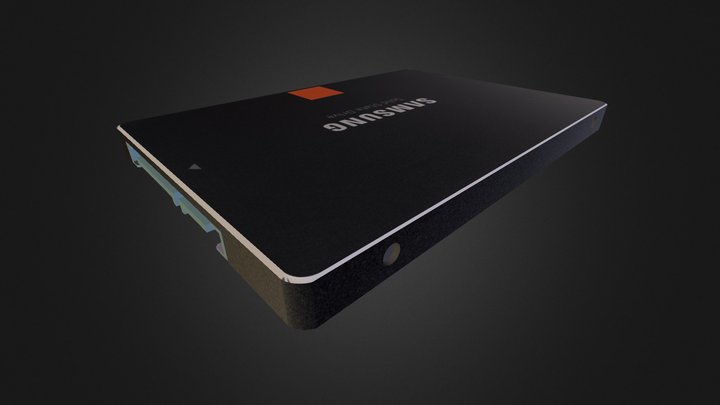 Samsung SSD 3D Model
