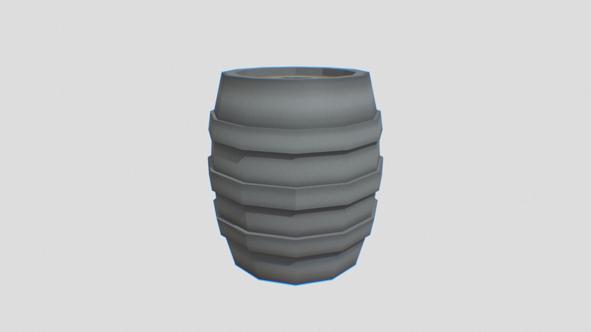 Barrel handpainted