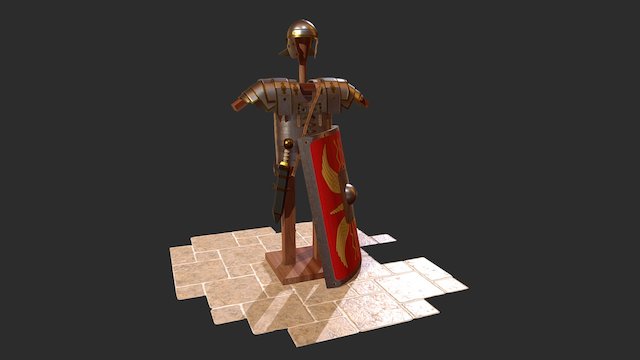 Modello 3D GLADIO ROMANO - TurboSquid 1553652