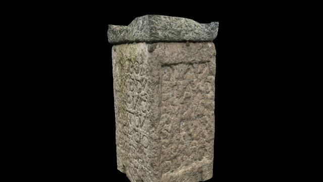 Estela Cruceiro Galicia 3D Model