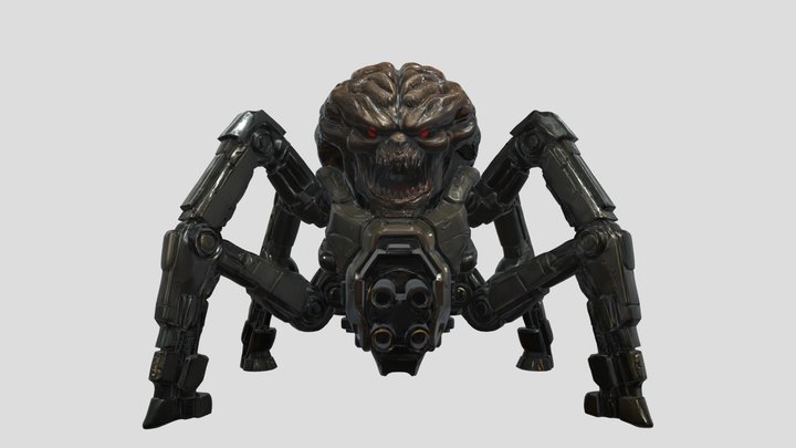 Spider Mastermind 3D Model