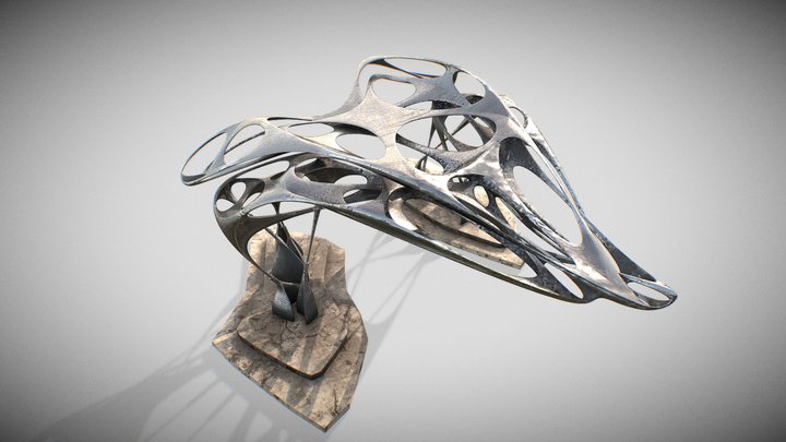 Pavillon 3D Model