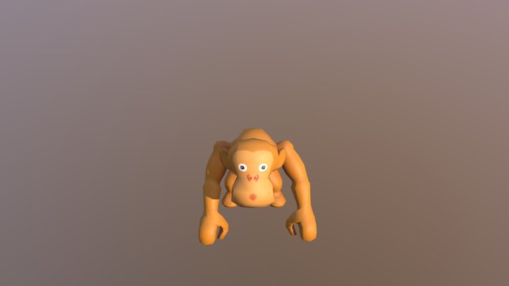Ape 3D Model