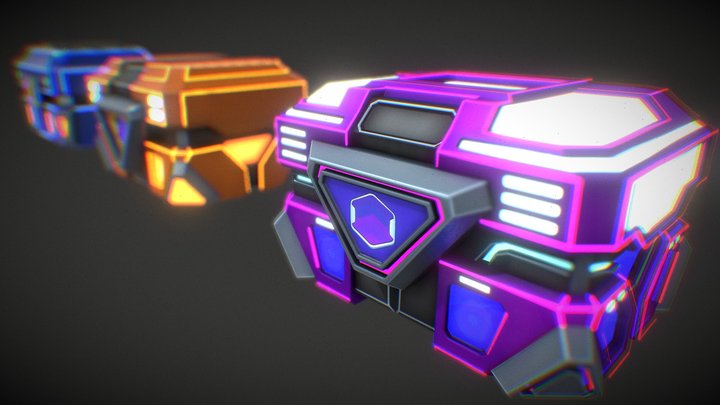 Free Pack - Loot Box – Modello 3D gratuito STL