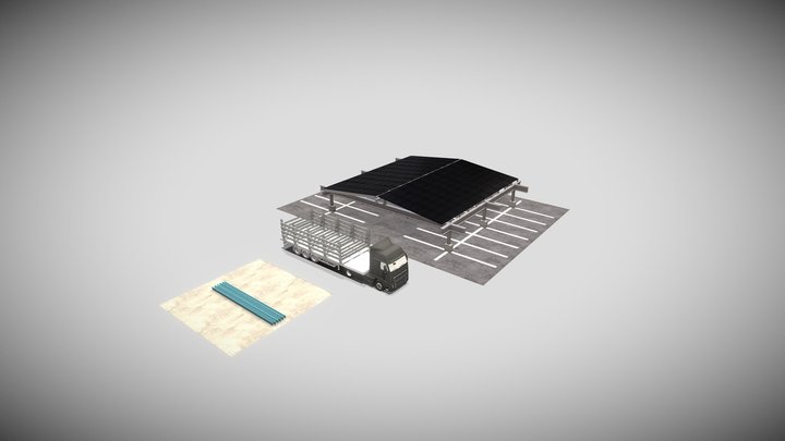 Concurrent_Solar_Installation 3D Model