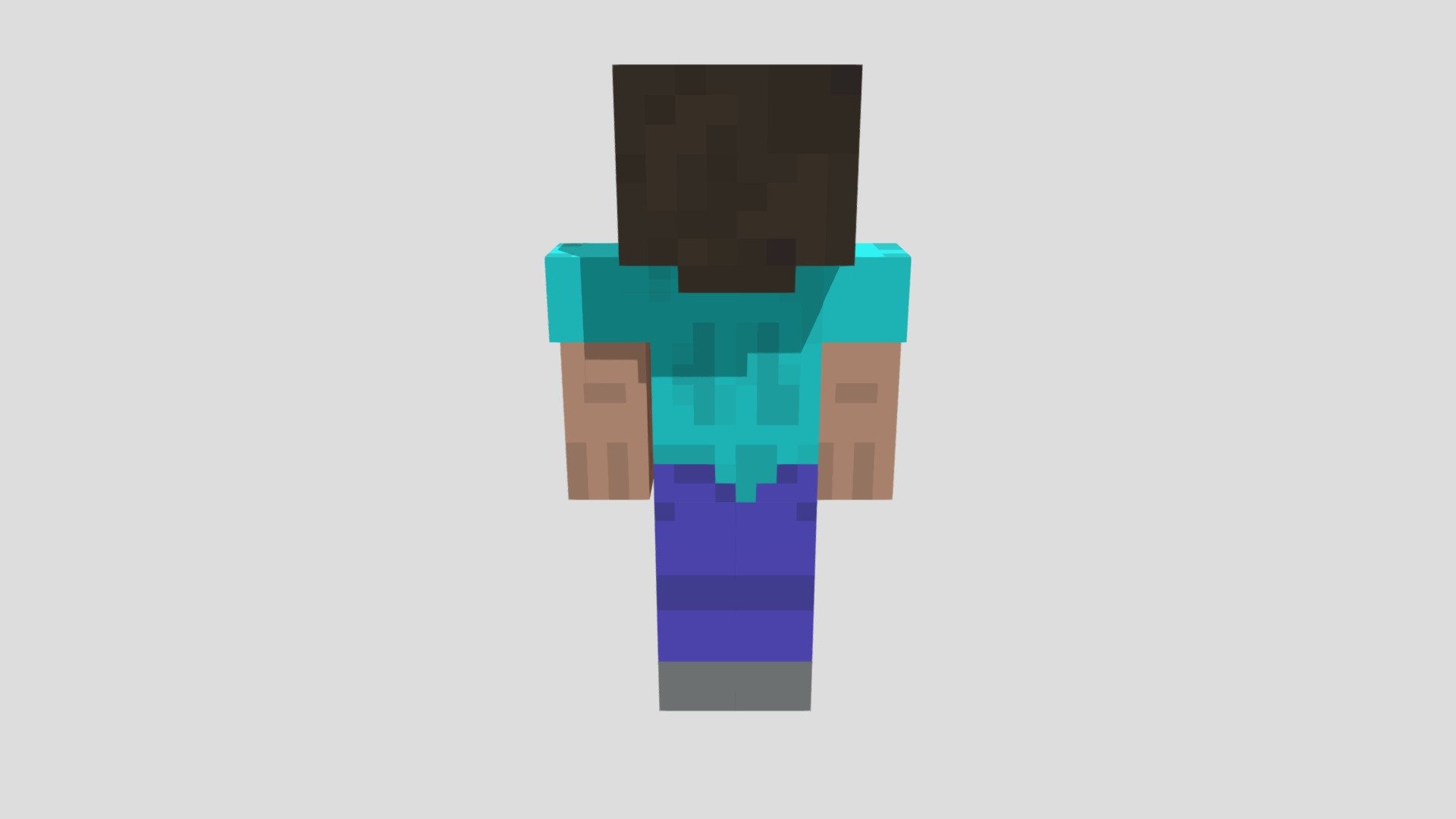 Player Steve 3d (fix to be continued) - 3D model by olgazetka [b807e90 ...