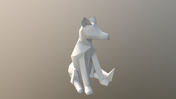 Sculptures Arthur Wolf 3D Model