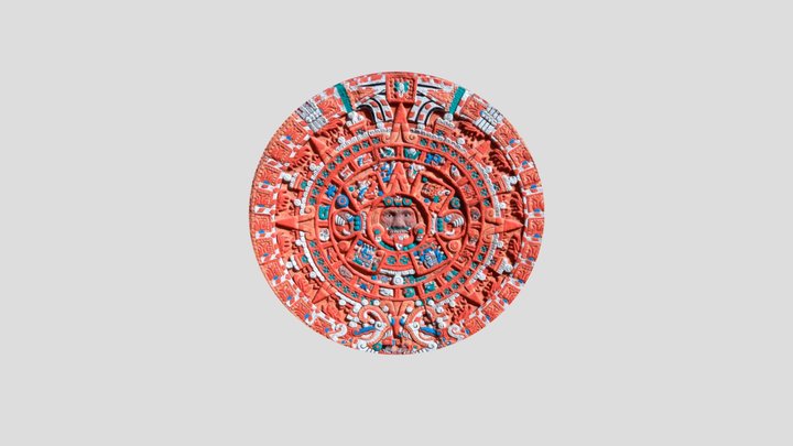 Pedra do Sol 3D Model