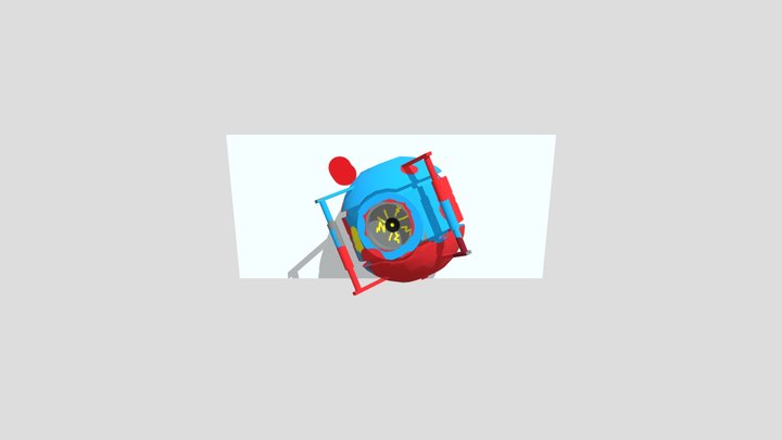 Mixed Core (Fan Made Aperture Science Core) 3D Model