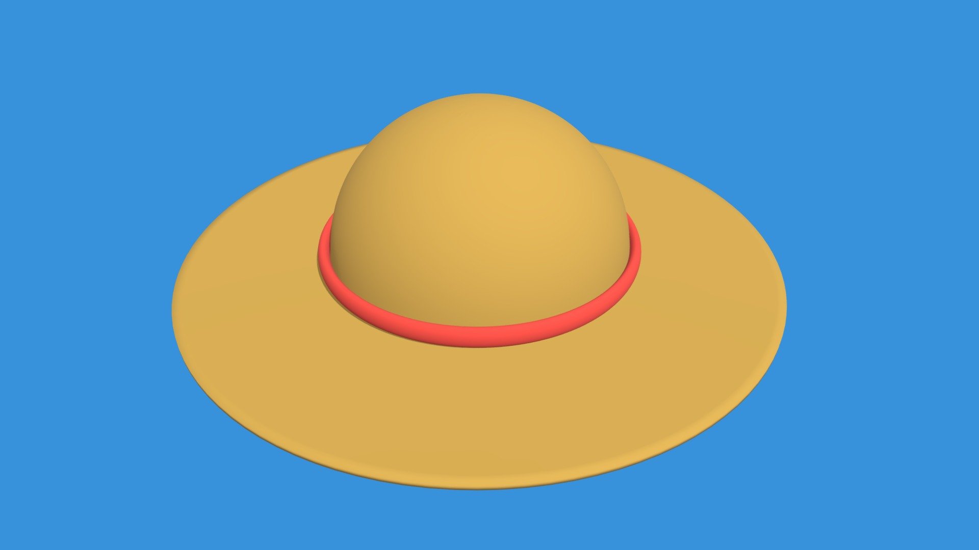 Luffy's Hat (Straw Hat)