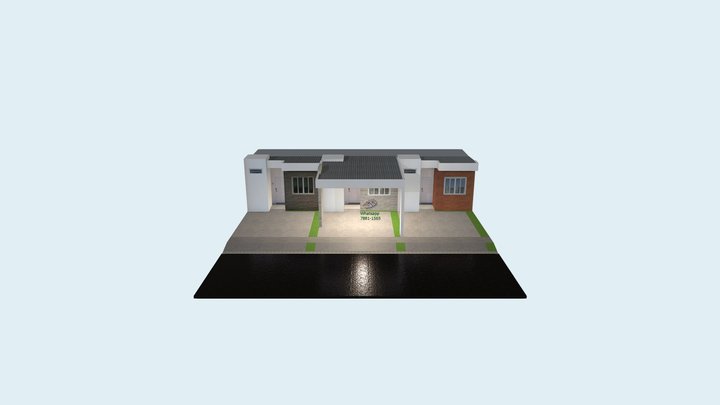 Nueva San Miguel, Houston 3D Model