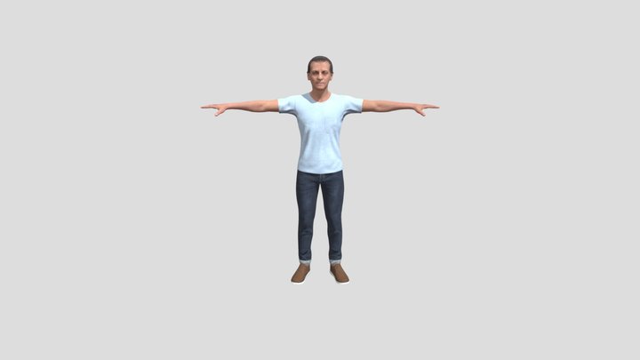 Carlinhos (Brazilian Meme) 3D Model