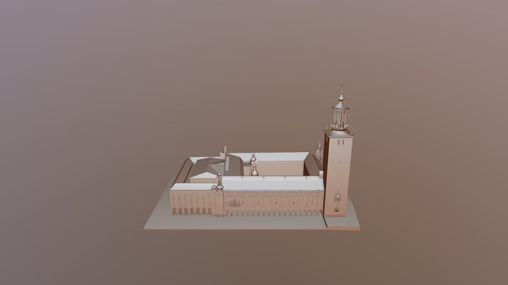 Stadshus B 3D Model