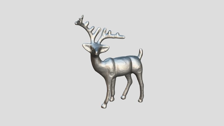 Deer scan with Einscan-SE 3D Model
