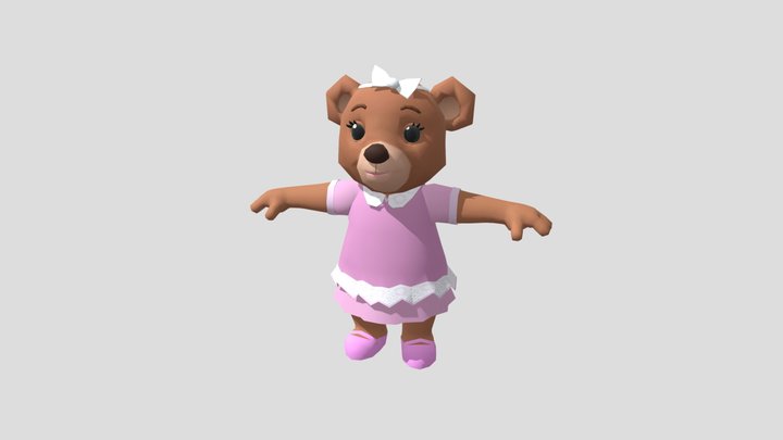 Lulu (2011 reboot) (ABC Kids Play) 3D Model