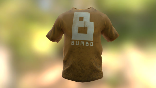 BumboGaming TShirt 3D Model