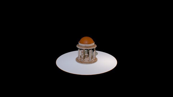 [FREE] - Greek-Roman Columns 3D Model