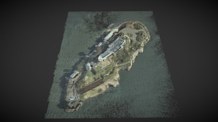 Alcatraz 3D Model