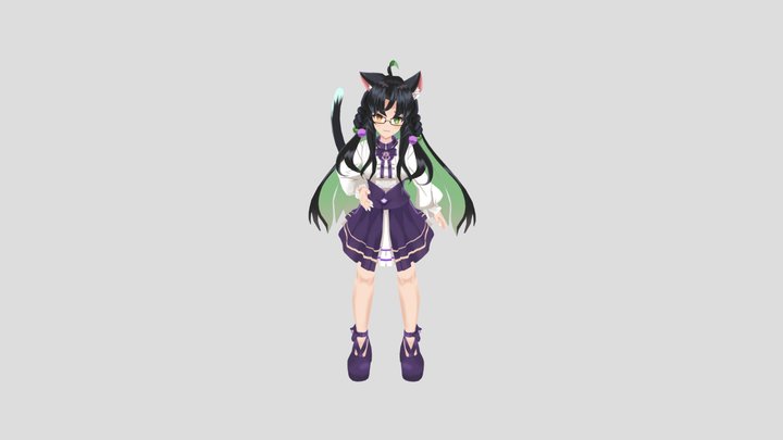 Mba Neko 3D Model