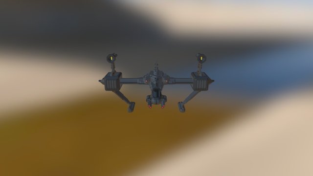 Imperial Valkyrie 3D Model