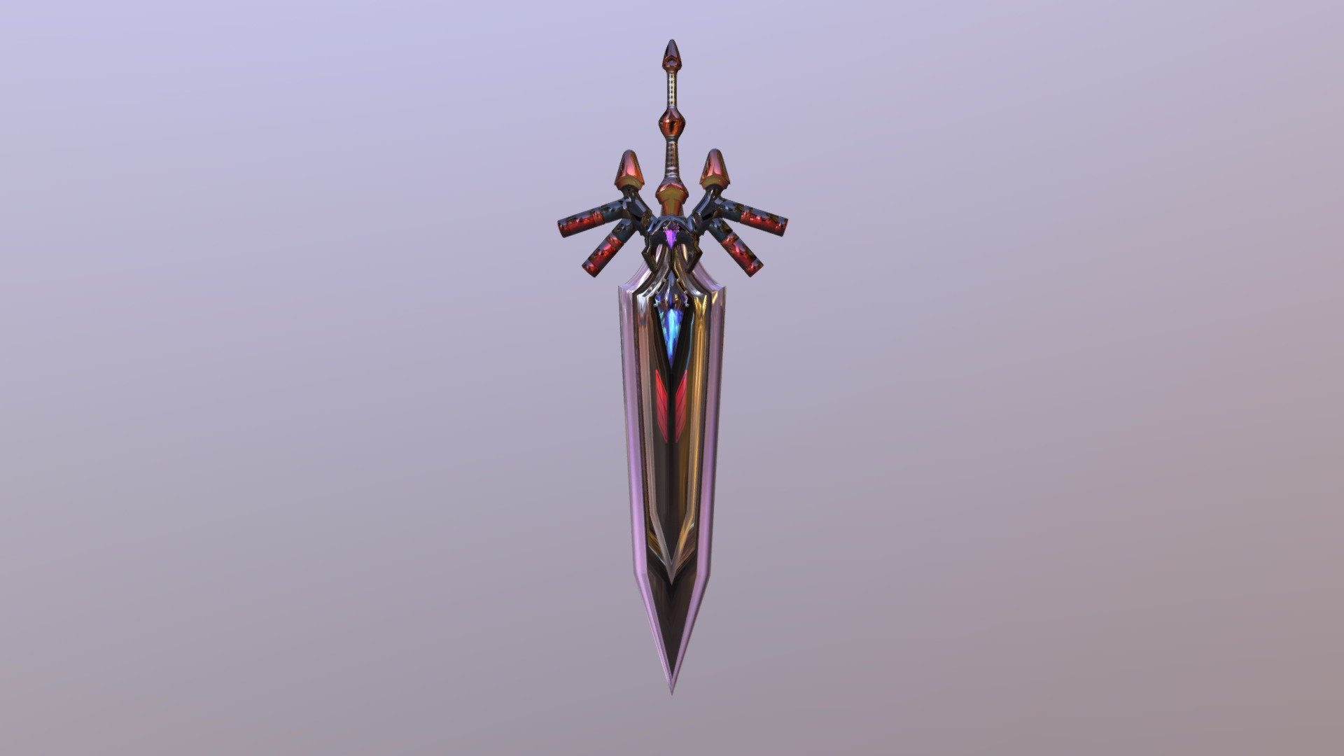 The Oblivion Weapon - 3D model by GeneralSoundwave [b80f334] - Sketchfab