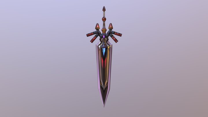 The Oblivion Weapon 3D Model