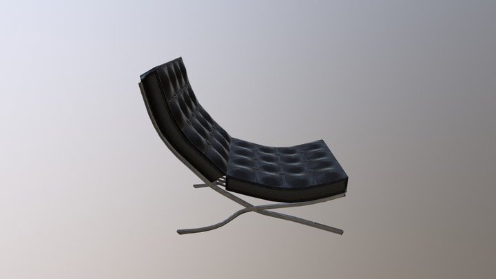 Soft chair 3D Model