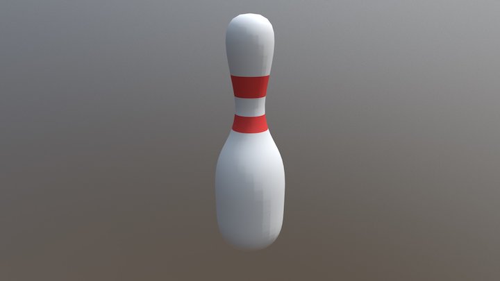 Bowling Pin 3D Model