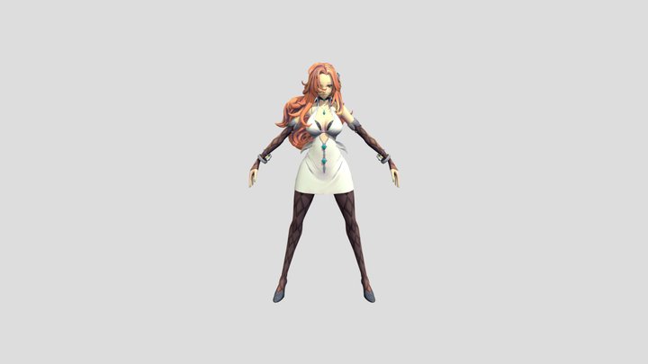 Fergie-from-exos-heroes 3D Model