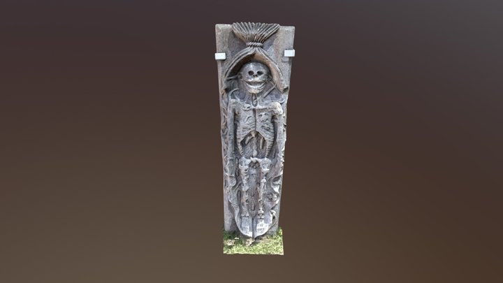 Cadaver Stone - Beaulieu, Co. Louth 3D Model