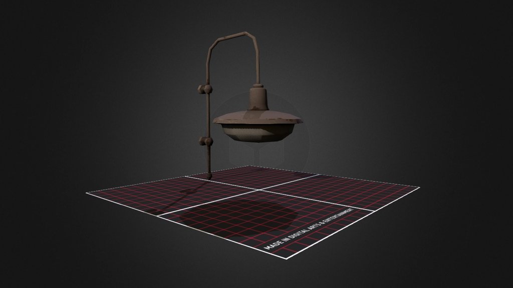 prop1 streetlamp 3D model by Marieke van Neutigem (mvanneutigem
