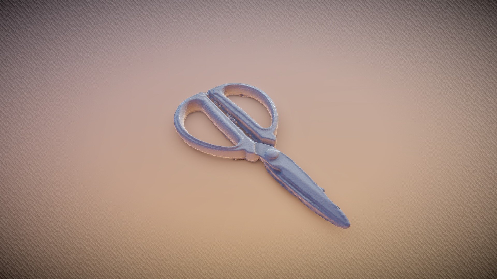 3D scan of scissors hardware used Mole Download Free 3D model by